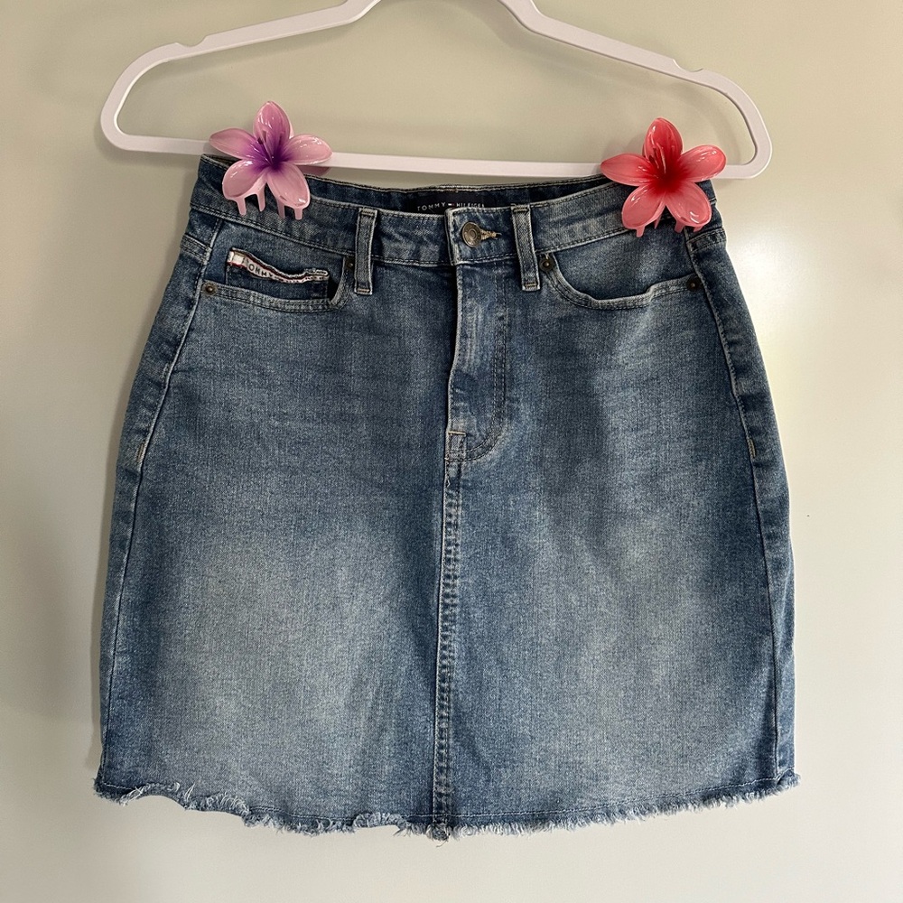 Tommy H. Denim skirt